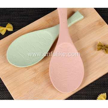 Lovely Fish Shape Plastic Rice Spoon